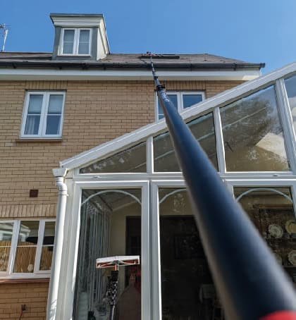 Windows needing a clean on a home