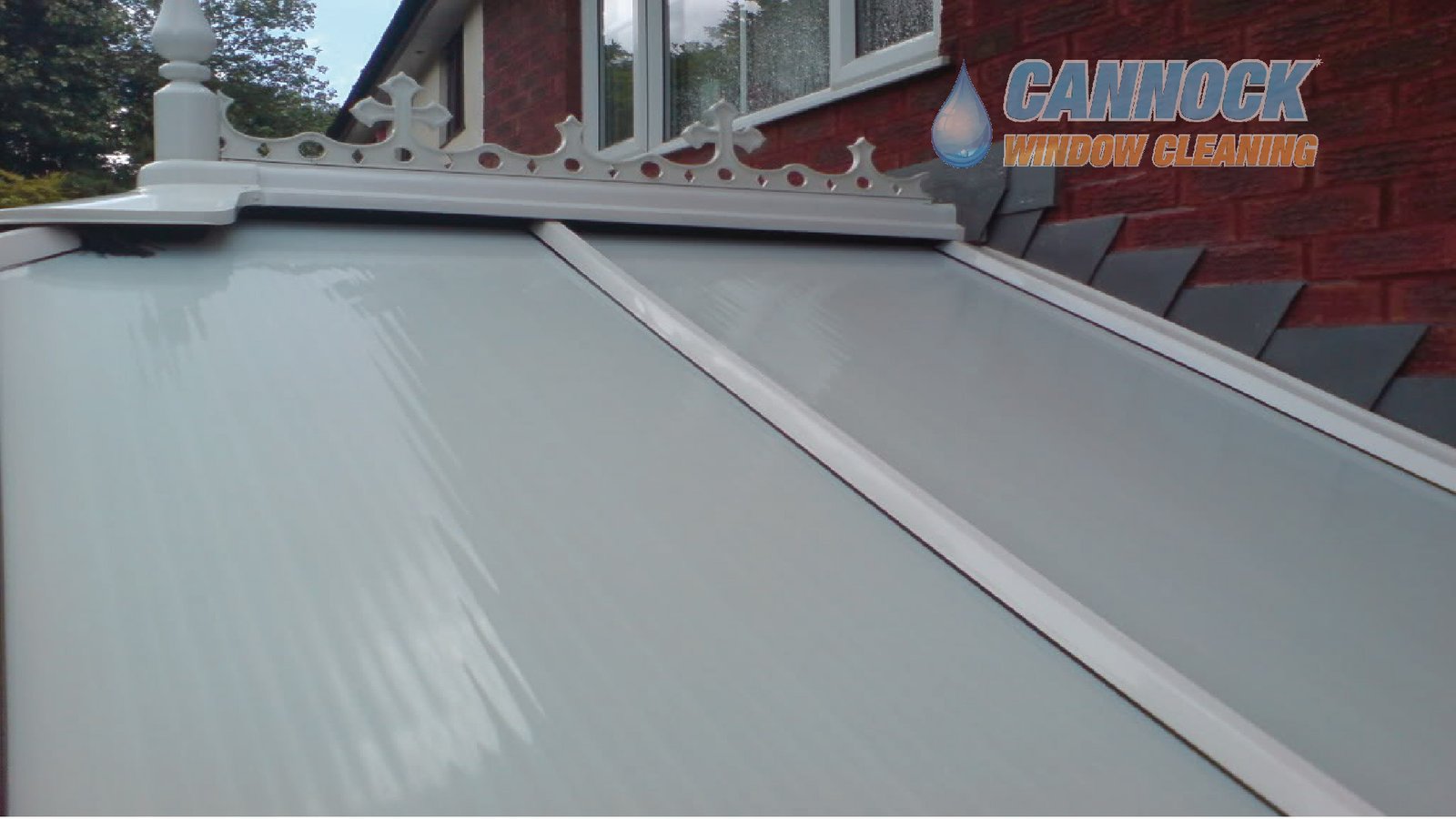 Conservatory roof cleaning in Cannock, after the clean