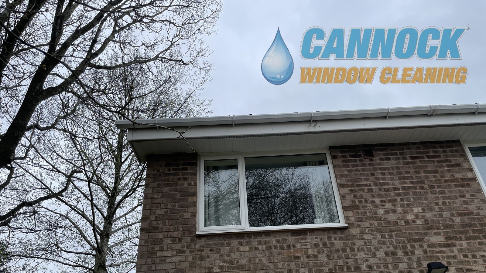 Clean roofline close up after fascia and soffit cleaning