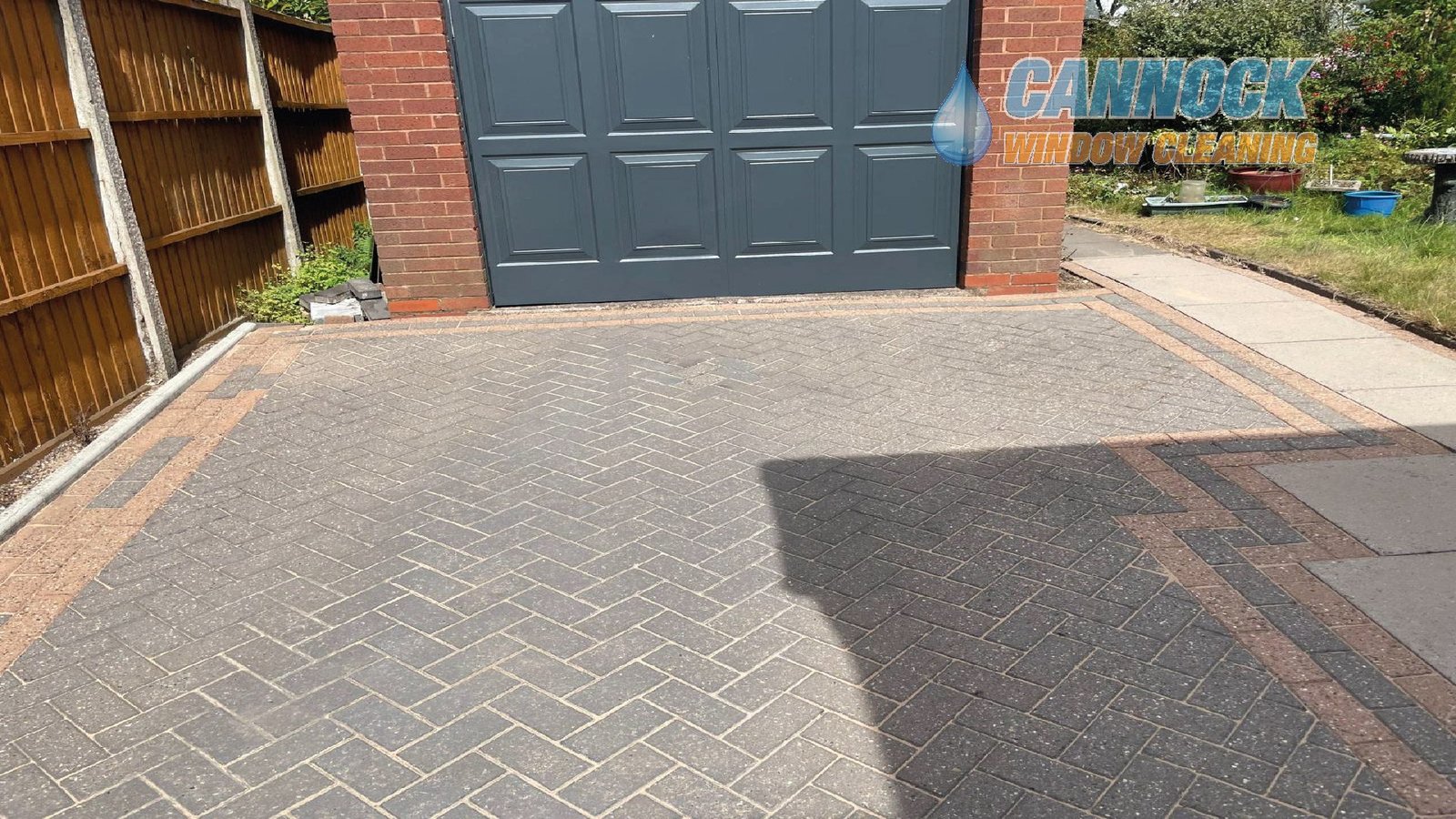 The same herringbone drive clean